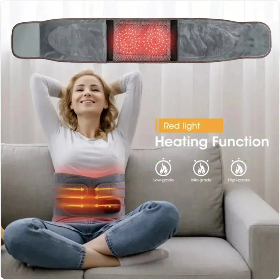 Infrared Vibration Lumbar Support Massager - Glam Global UK