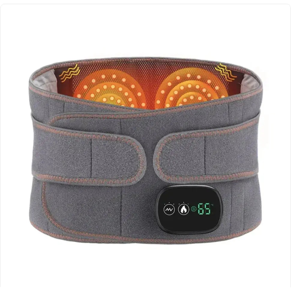 Infrared Vibration Lumbar Support Massager - Glam Global UK