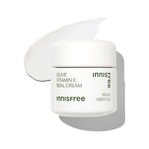 innisfree Olive Vitamin E Real Cream 50ml - Glam Global UK