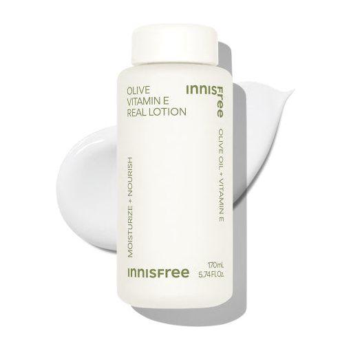 innisfree Olive Vitamin E Real Lotion 170ml - Glam Global UK