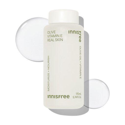 innisfree Olive Vitamin E Real Skin 170ml - Glam Global UK