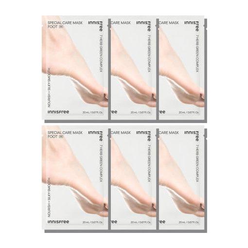 innisfree Special Care Mask Foot 20ml X 6ea - Glam Global UKinnisfree