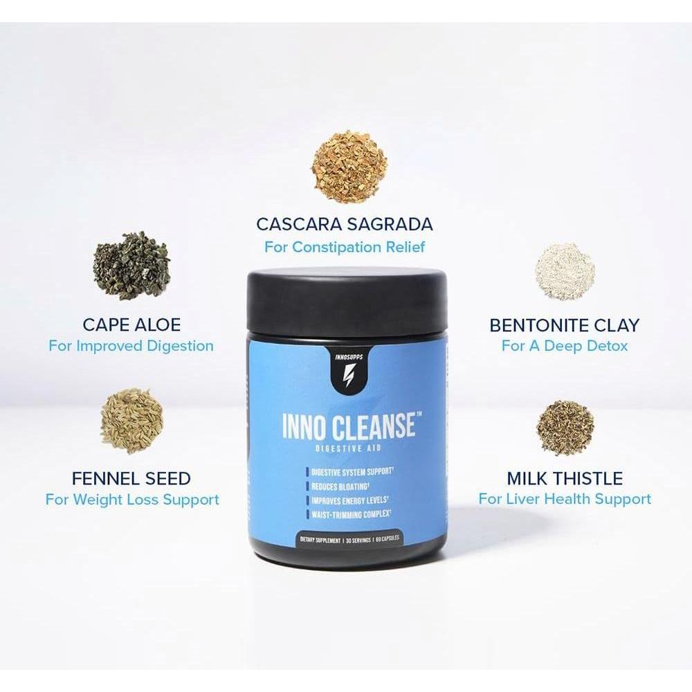 Inno Cleanse - Digestive Aid System - 60 Capsules - Glam Global UK