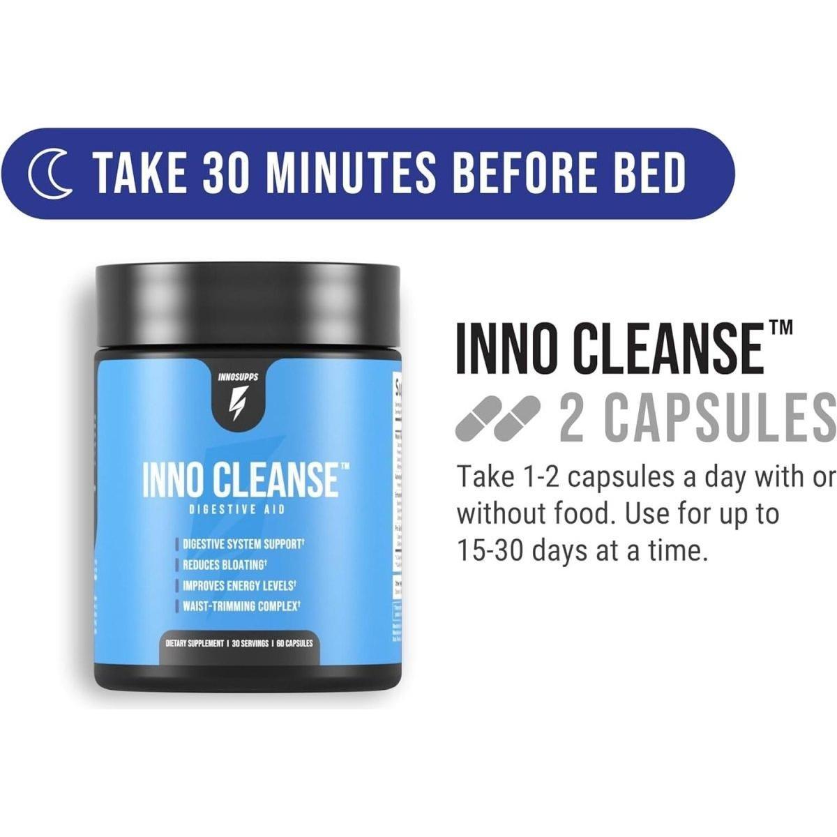 Inno Cleanse - Digestive Aid System - 60 Capsules - Glam Global UK