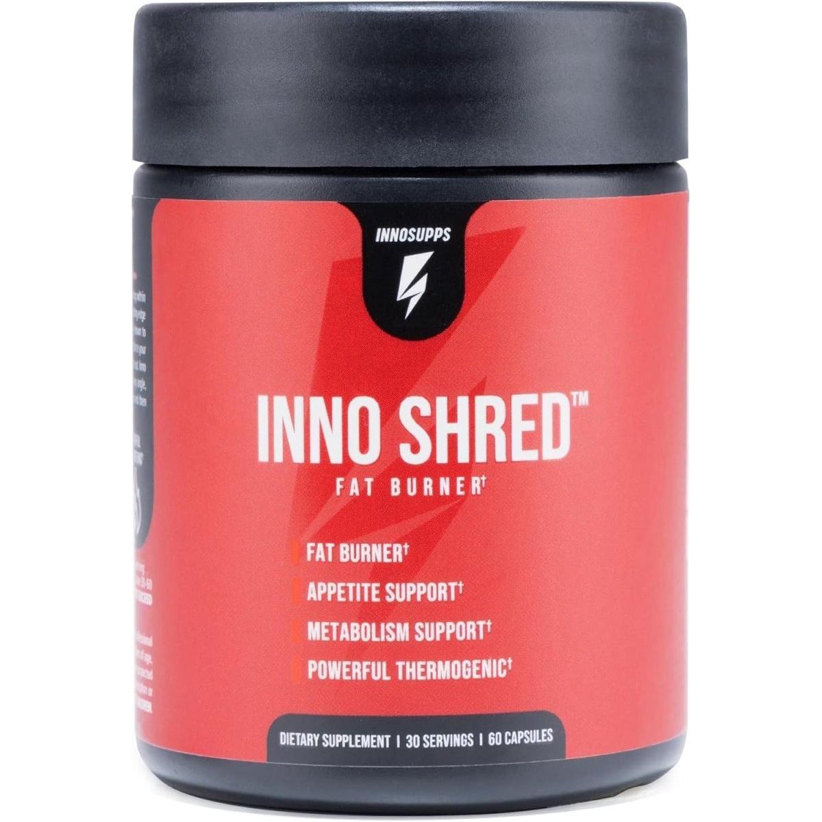 Inno Shred - Day Time Fat Burner | 100Mg Capsimax (60 Veggie Capsules) - Glam Global UK