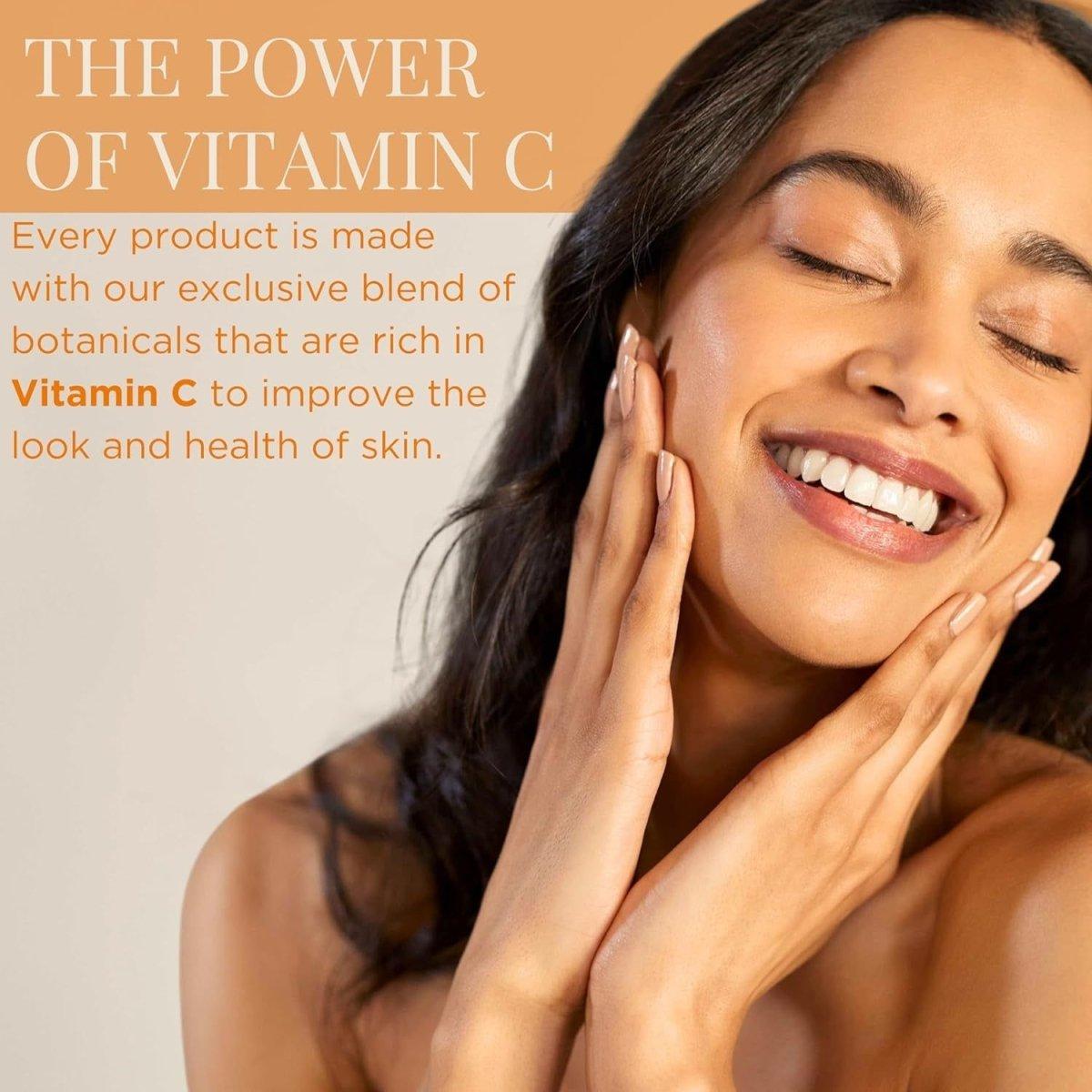 InstaNatural Vitamin C Face Serum - 60ml (Large Size) - Glam Global UK