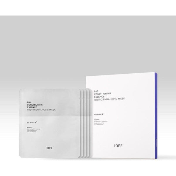 IOPE Bio Essence Facial Mask - 23ml x 5pcs | Translucent & Smooth Skin - Glam Global UKIOPE