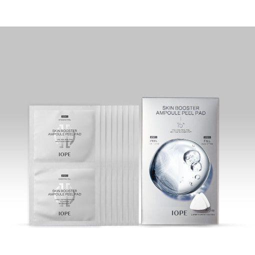 IOPE Skin Booster Ampoule Peel Pad 3.5ml 8ea - Glam Global UK