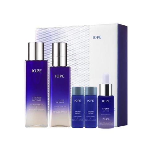 IOPE Stem 3 Softener & Emulsion Skincare SET - Glam Global UK