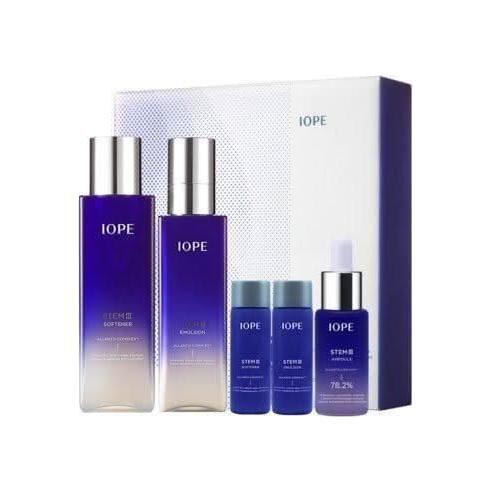 IOPE Stem 3 Softener & Emulsion Skincare SET - Glam Global UKIOPE