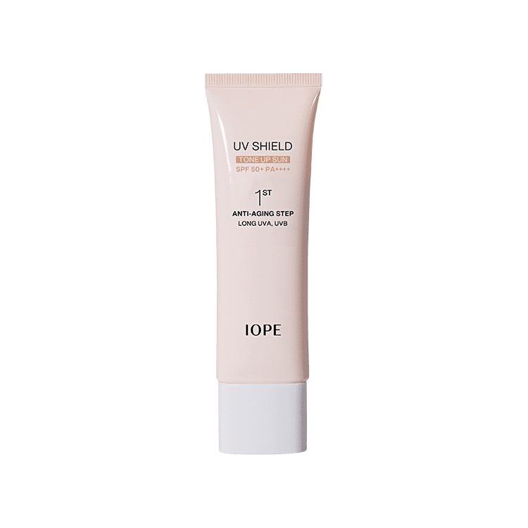 IOPE UV Shield Essential Tone - up Sun SPF 50+ PA++++ 50ml - Glam Global UK