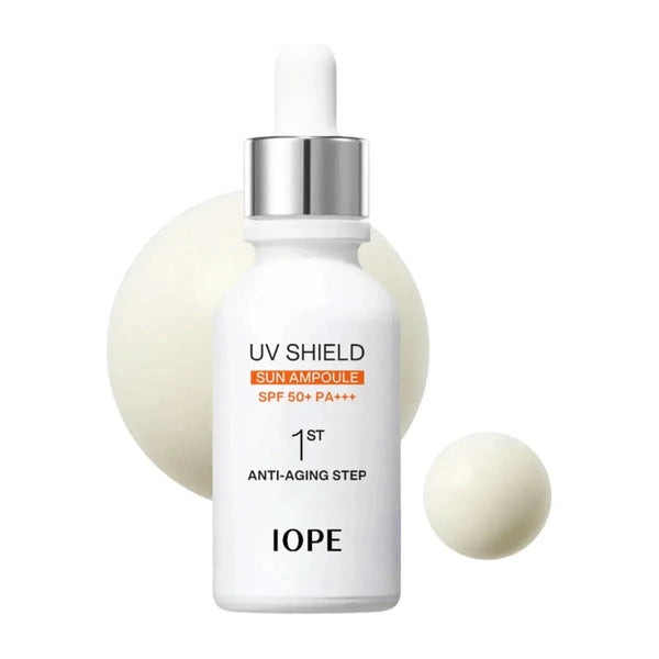 IOPE UV shield Sun Ampoule SPF50+ PA+++ 40ml - Glam Global UKIOPE