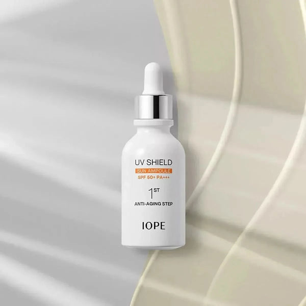 IOPE UV shield Sun Ampoule SPF50+ PA+++ 40ml - Glam Global UKIOPE