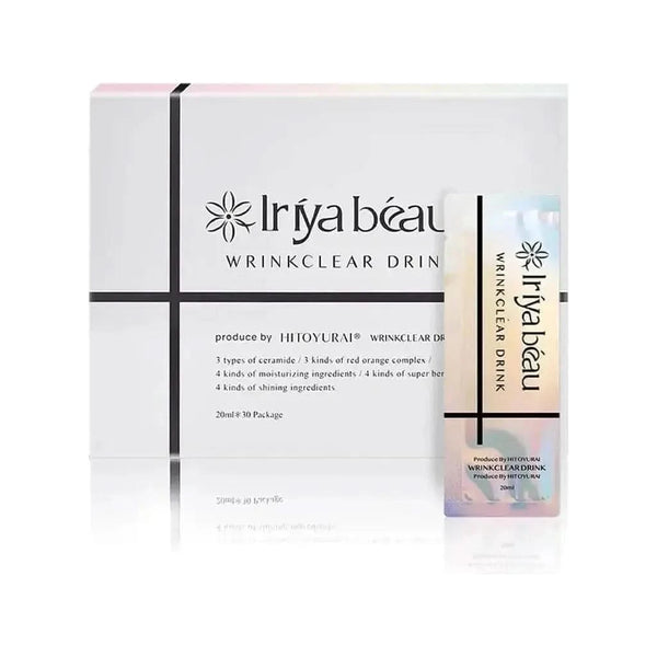 Iriya beau upgraded version of the water light skin drink 6000+ (20ml*30packs) - Glam Global UKIriya beau