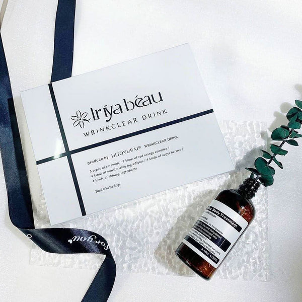 Iriya beau upgraded version of the water light skin drink 6000+ (20ml*30packs) - Glam Global UKIriya beau
