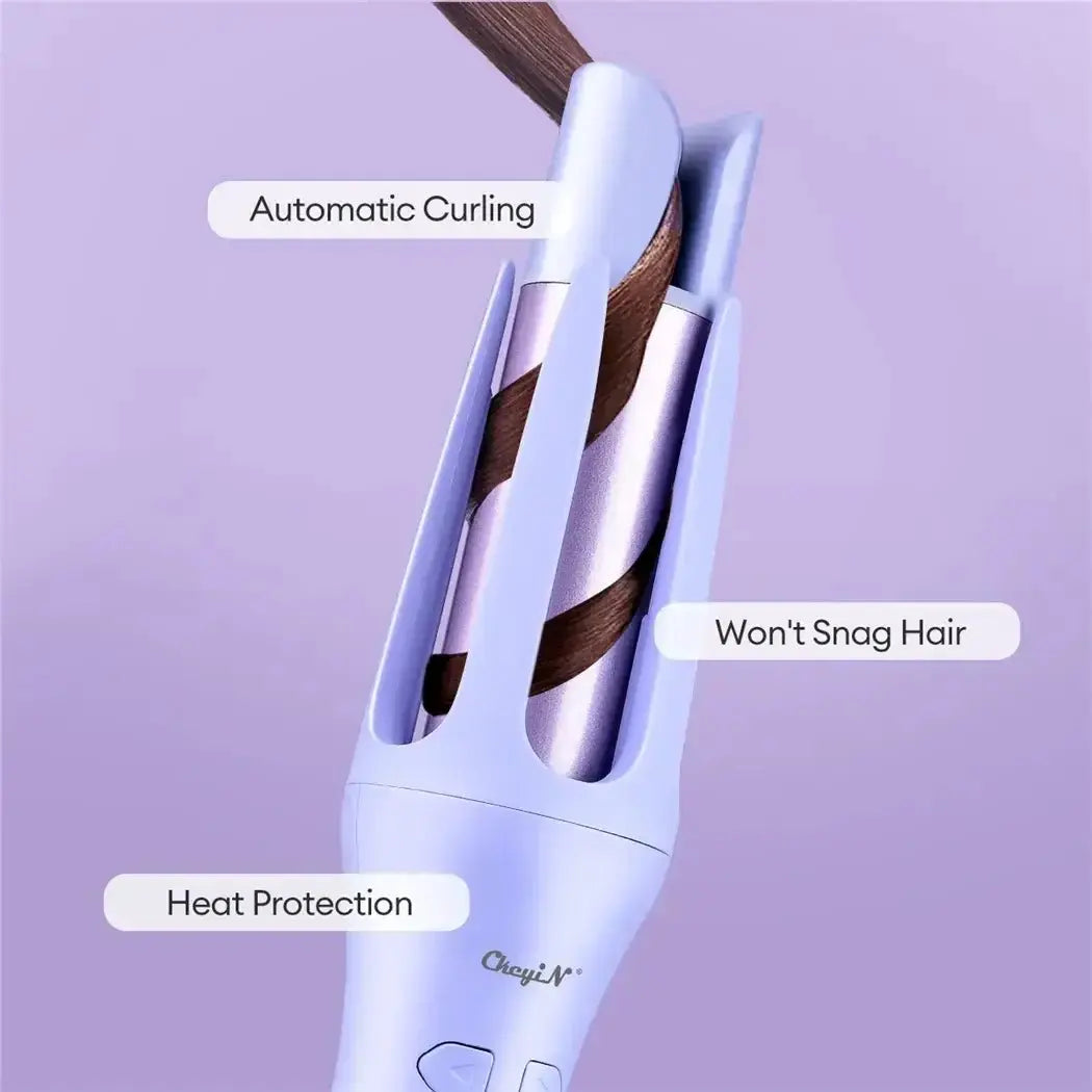 Iron Curling Wand Hair Waver - Glam Global UK