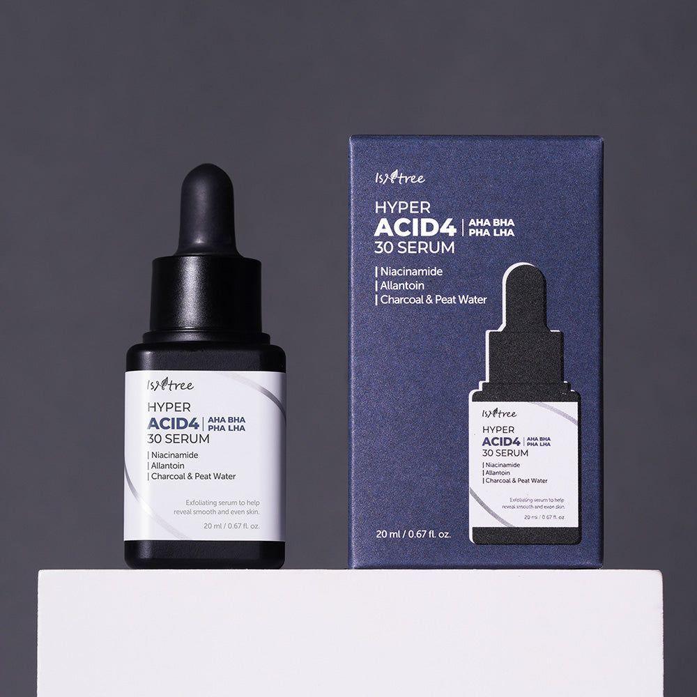 Isntree Hyper Acid 4 (AHA BHA PHA LAH) 30 Serum 20ml - Glam Global UKIsntree