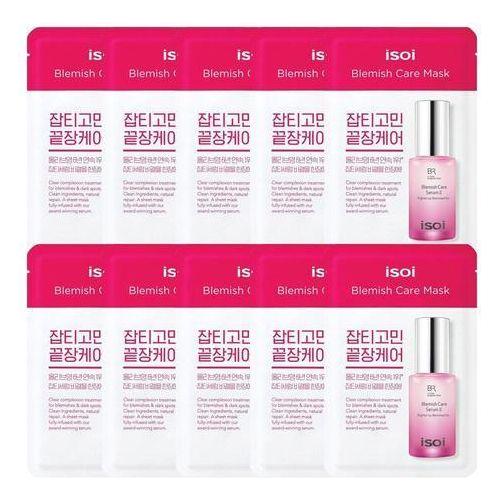 isoi Bulgarian Rose Blemish Care Mask 20ml x 10ea – Eraser Mask, Rose Oil, Centella, Olive Extract - Glam Global UK