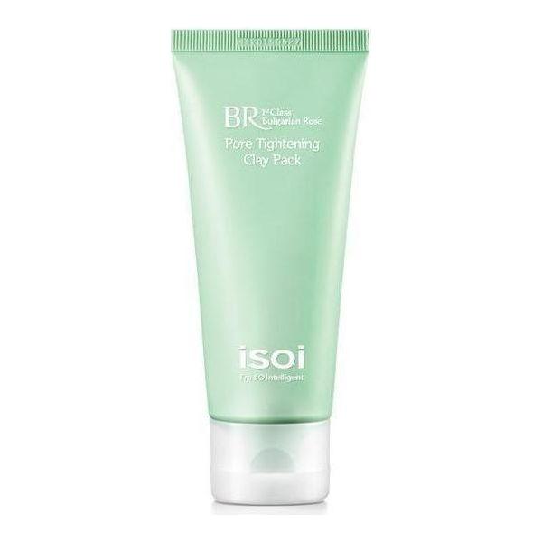 isoi Bulgarian Rose Pore Tightening Clay Pack 100ml – Lifting & Oil Control - Glam Global UKisoi