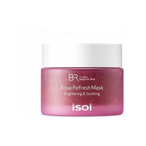 isoi Bulgarian Rose Refresh Mask 80g – Hydrate, Exfoliate, & Revitalize - Glam Global UKisoi