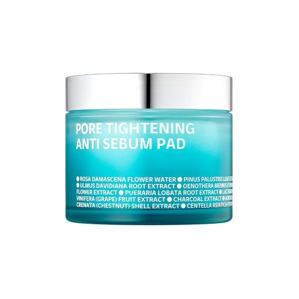 isoi Pore Tightening Anti Sebum Pad 60ea(170g) - Glam Global UK