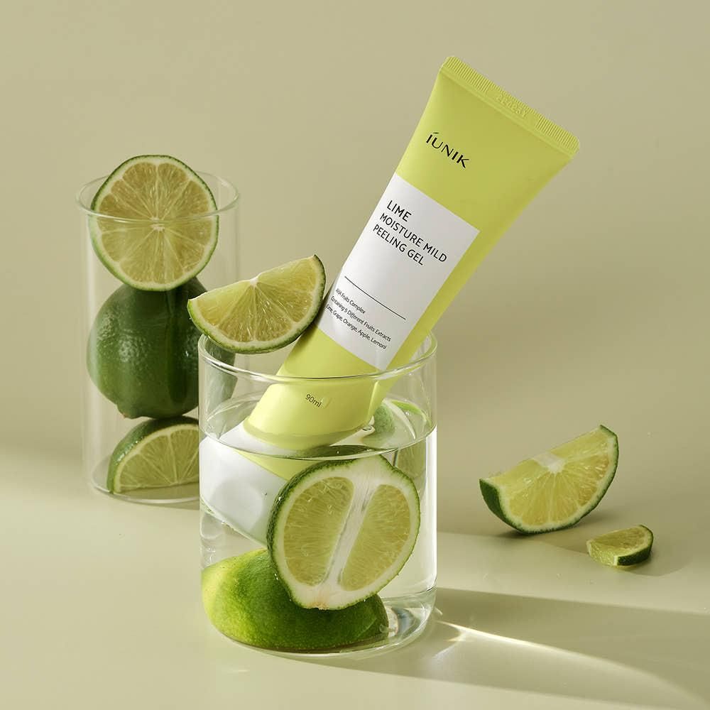 iUNIK Lime Moisture Mild Peeling Gel 90ml - Glam Global UK