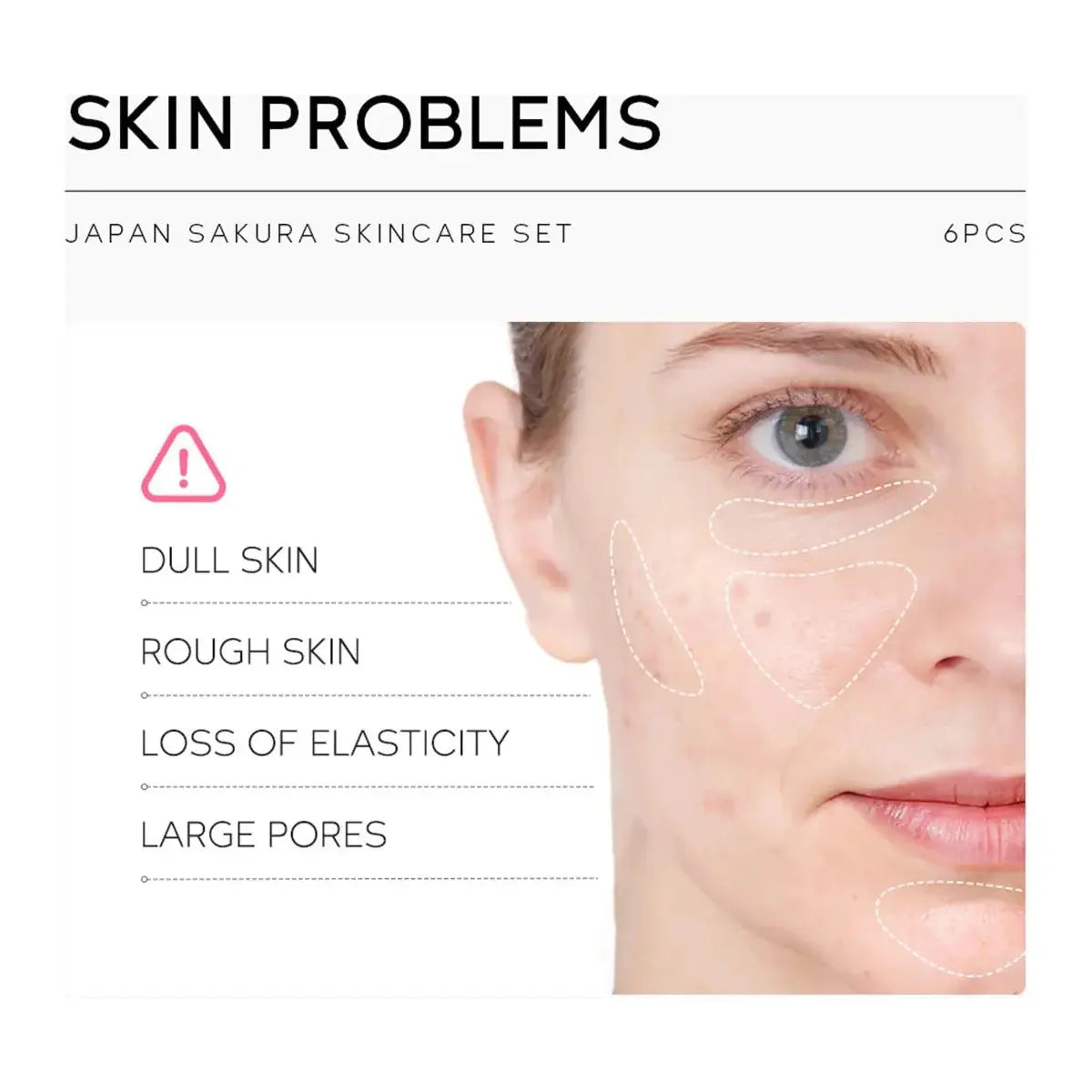 Japan Sakura Skincare Gift Set – 6 Essential Products for Radiant, Youthful Skin - Glam Global UK