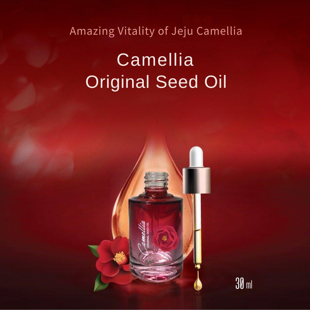 [JEJU INDI] Camellia Original Seed Oil 30ml - Glam Global UK