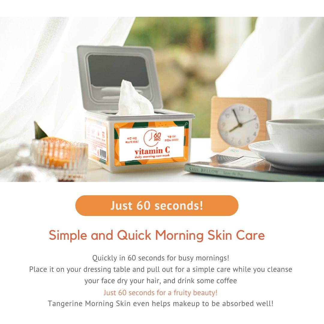 [JEJU INDI] Vitamin C Daily Morning Care Mask 380g - Glam Global UK