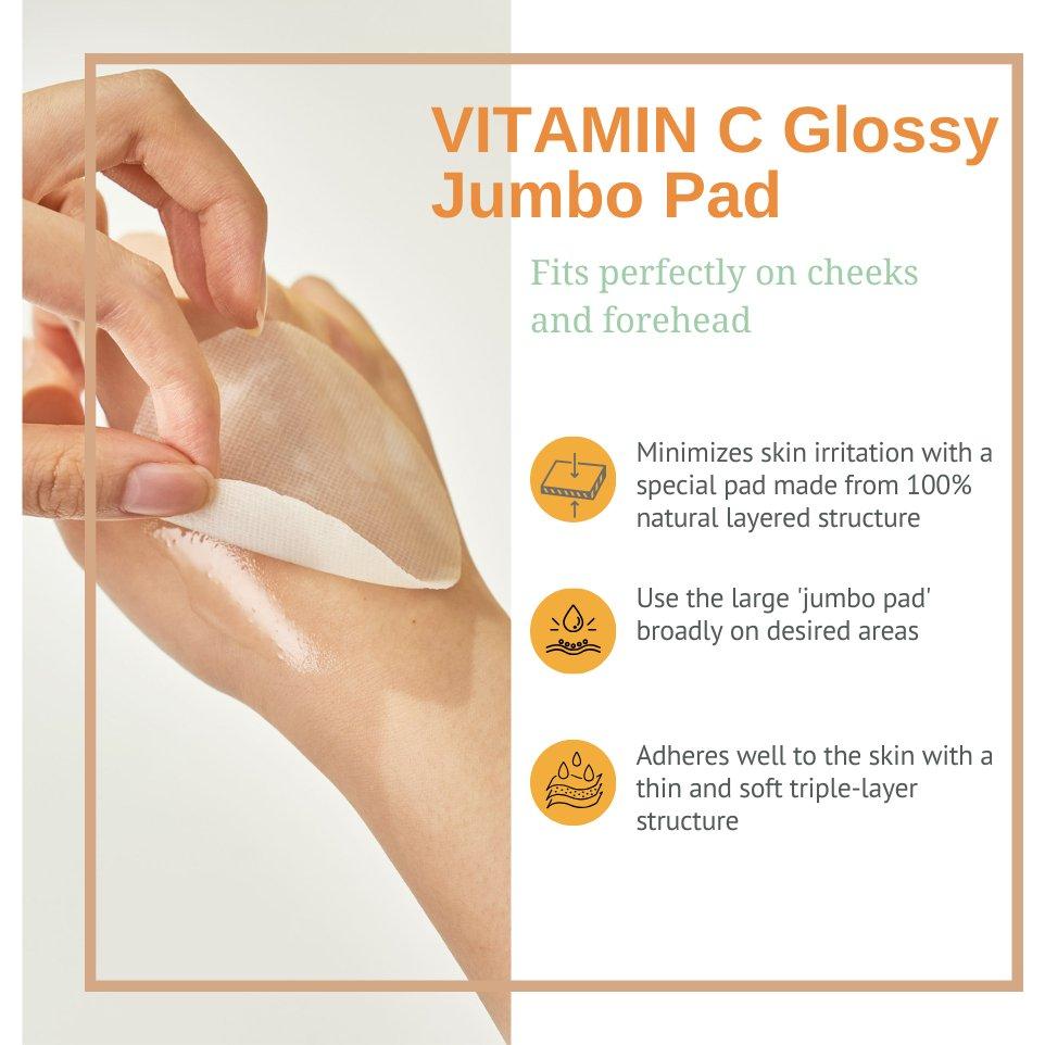 [JEJU INDI] Vitamin C Glossy Jumbo Pad 160ml - Glam Global UK