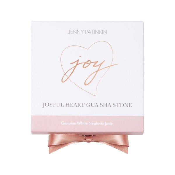 Jenny Patinkin Joyful Heart Gua Sha Stone | Genuine White Nephrite Jade Facial Tool - Glam Global UKJenny Patinkin
