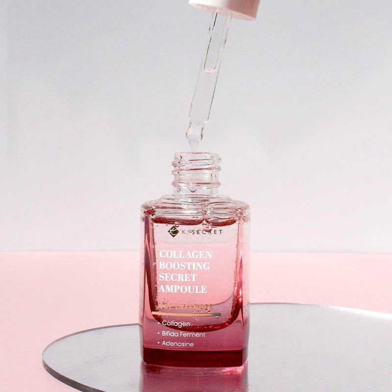 K - SECRET Collagen Boosting Secret Ampoule 50ml - Glam Global UKK - SECRET