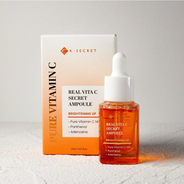 K - SECRET Real Vita C Secret Ampoule 15ml - Glam Global UKK - SECRET