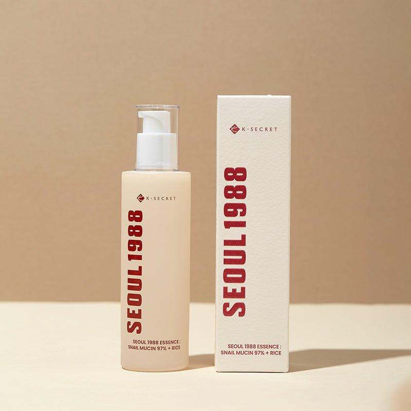 K - SECRET SEOUL 1988 Serum - 30ml | Hydrating & Brightening Snail Mucin Formula - Glam Global UKK - SECRET