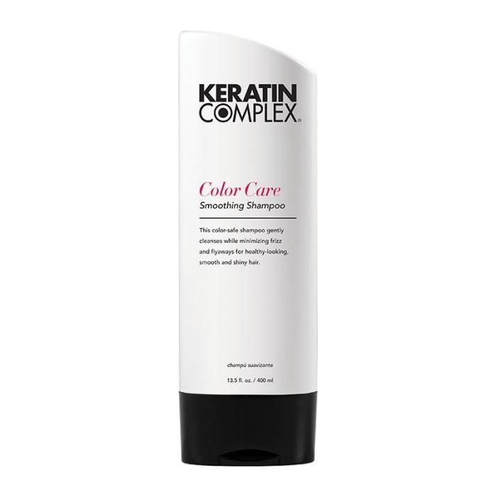 KERATIN COMPLEX Color Care Smoothing Shampoo 400ml - Glam Global UK