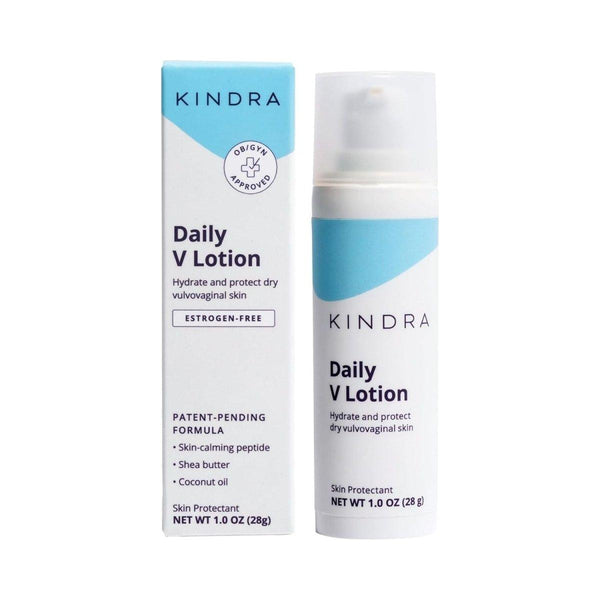 Kindra Daily V Lotion - Vaginal Cream for Vaginal Dryness and Discomfort - 60 Applications - Glam Global UKKindra