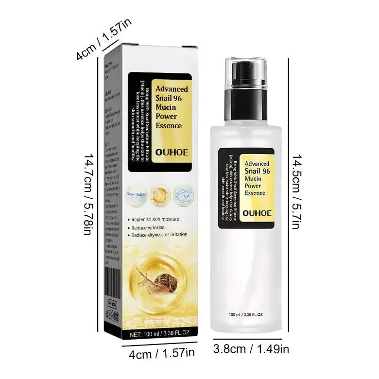 Korean Snail Mucin 96% Facial Essence - Anti - Aging & Brightening - Glam Global UK