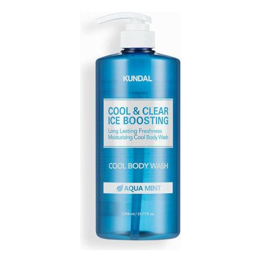 KUNDAL Cool & Clear Ice Boosting Cool Body Wash 1058ml #Aqua Mint - Glam Global UK