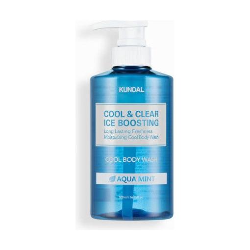 KUNDAL Cool & Clear Ice Boosting Cool Body Wash 500ml #Aqua Mint - Glam Global UKKUNDAL