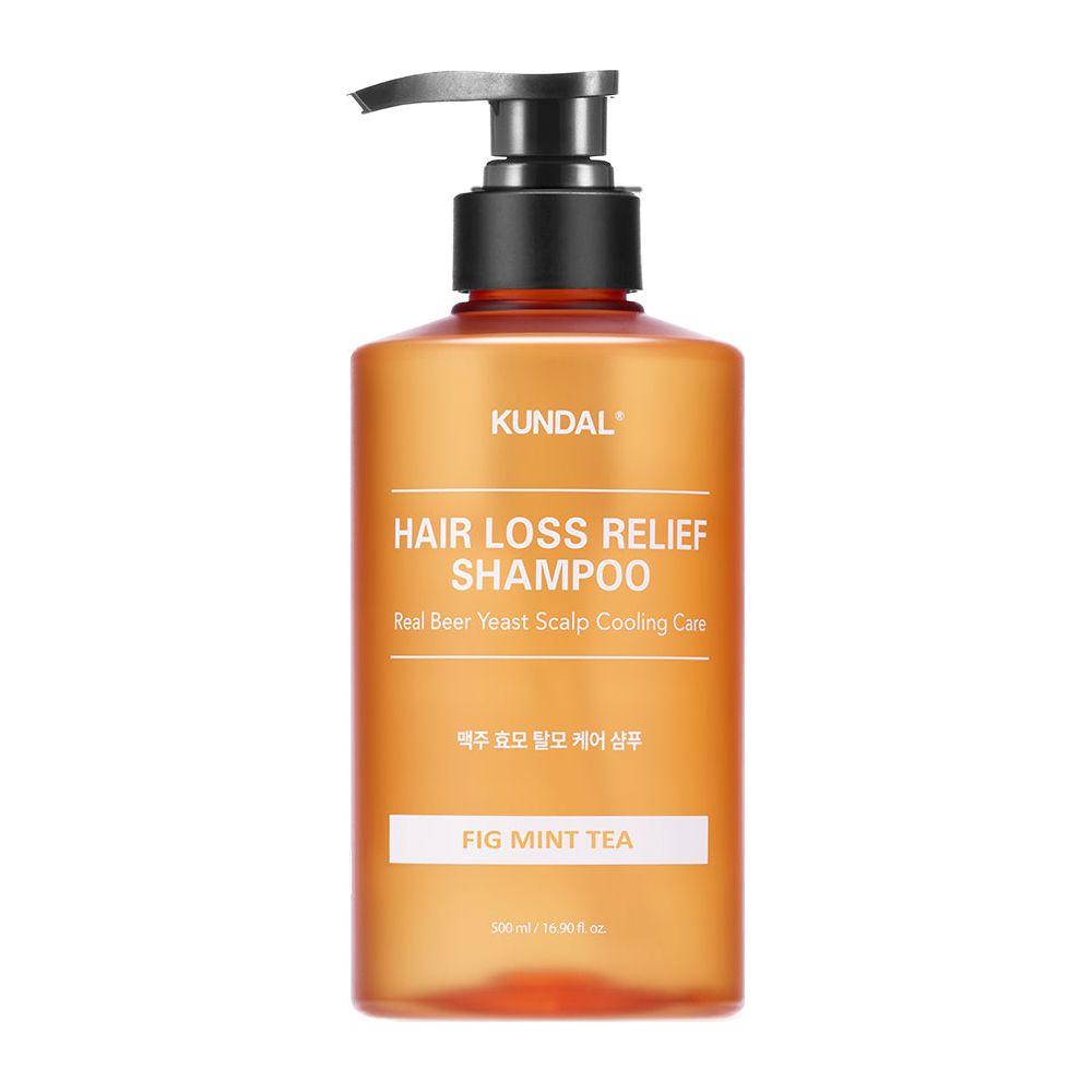 KUNDAL Hair Loss Relief Shampoo - Real Beer Yeast - 500ml | Scalp Care & Hair Strengthening - Glam Global UKKUNDAL