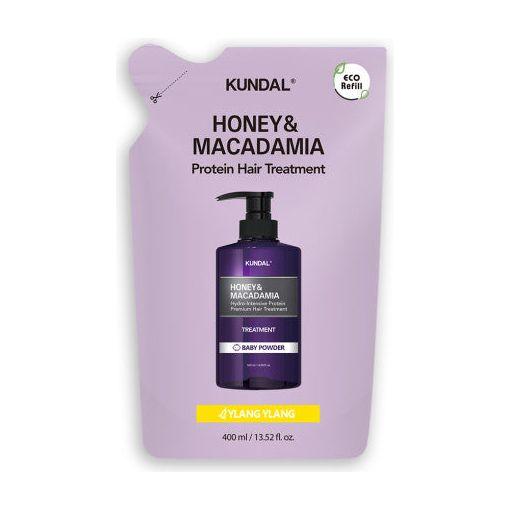 KUNDAL HONEY & MACADAΜΙΑ Protein Hair Treatment (Refill) 400ml #YLANG YLANG - Glam Global UKKUNDAL