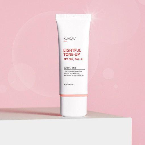 KUNDAL LIGHTFUL TONE - UP Sunscreen SPF50+ PA++++ 40ml | Hypoallergenic Brightening Protection - Glam Global UKKUNDAL