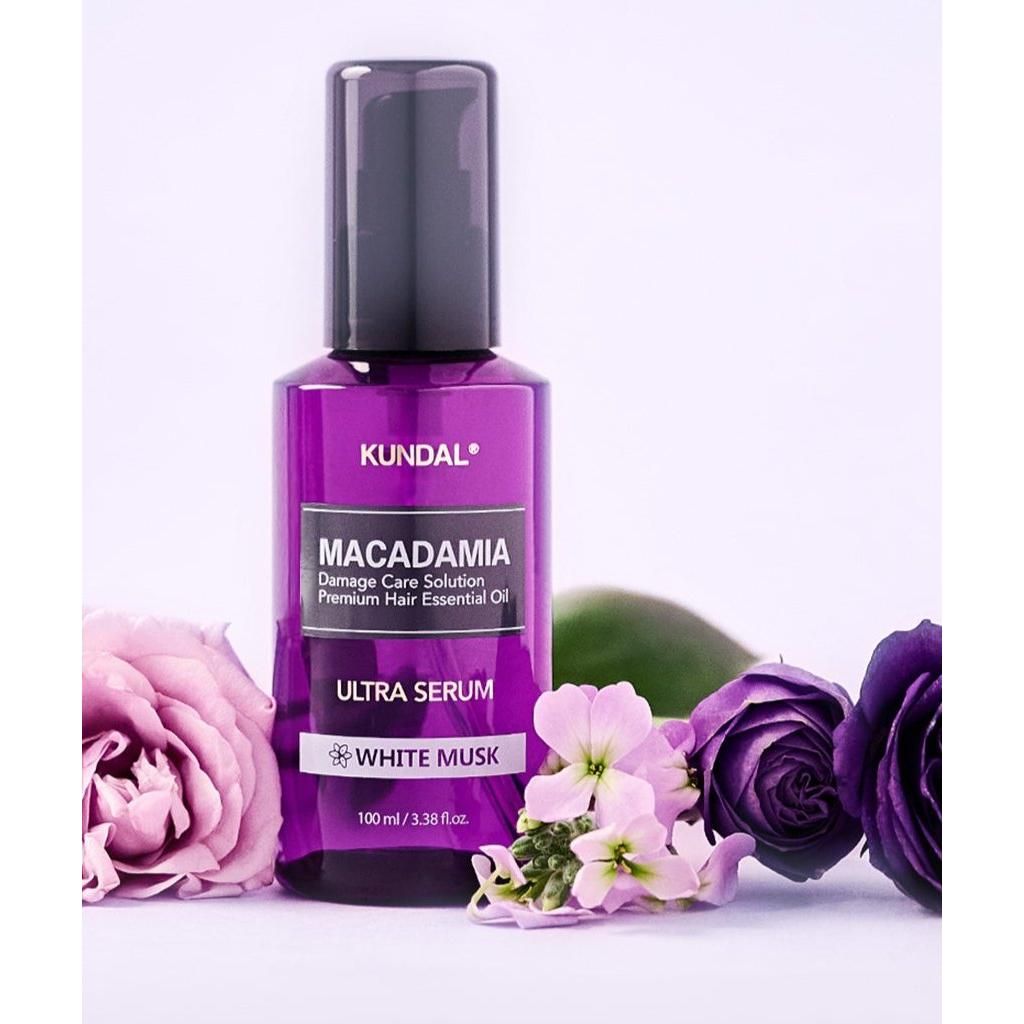 KUNDAL Macadamia Ultra Hair Essence Serum 100ml | Intensive Moisture & Protection - Glam Global UKKUNDAL