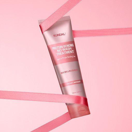 KUNDAL Protein Bonding No Wash Treatment 130ml | Transform Damaged Hair to Glossy Perfection - Glam Global UKKUNDAL