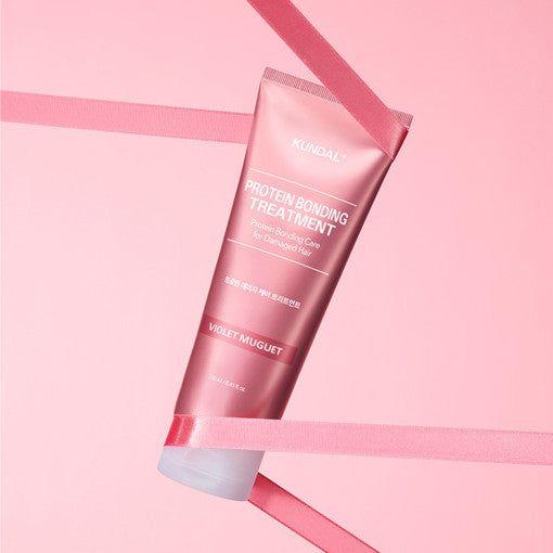 KUNDAL Protein Bonding Treatment 250ml | Nourishing Hair Repair for Shiny, Glossy Locks - Glam Global UKKUNDAL