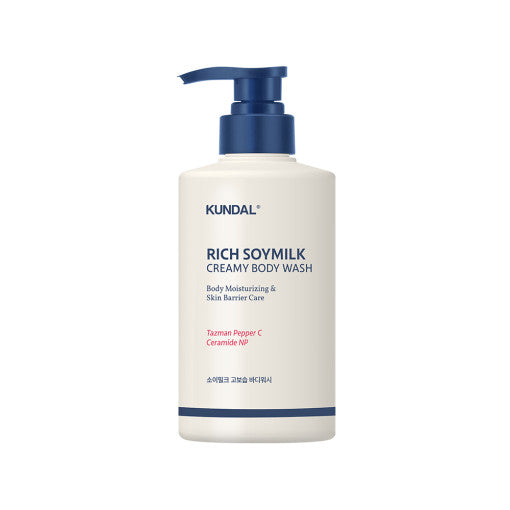 KUNDAL RICH SOYMILK BODY CREAM 500ml #Mellow Vanilla - Glam Global UKKUNDAL