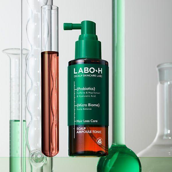 LABO - H Scalp Strengthening Clinic Ampoule Tonic - 100ml | Advanced Anti - Hair Loss & Scalp Care Treatment - Glam Global UKLABO - H