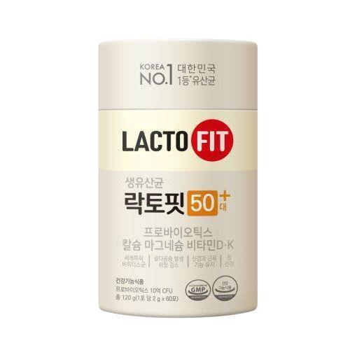 LACTO - FIT Probiotics SENIORS 50+ - 120g (60 Sticks) | Gut Health & Bone Support - Glam Global UKLACTO - FIT