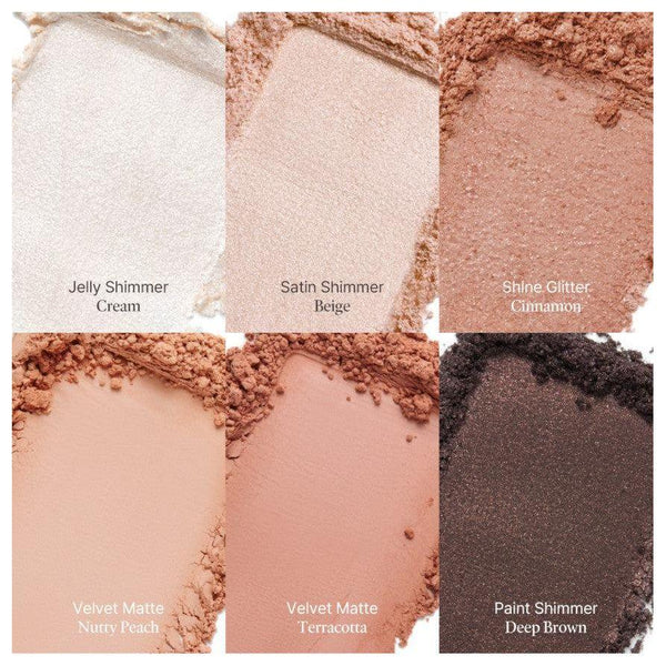 Laka Forever 6 Eye Palette - Glam Global UKLaka