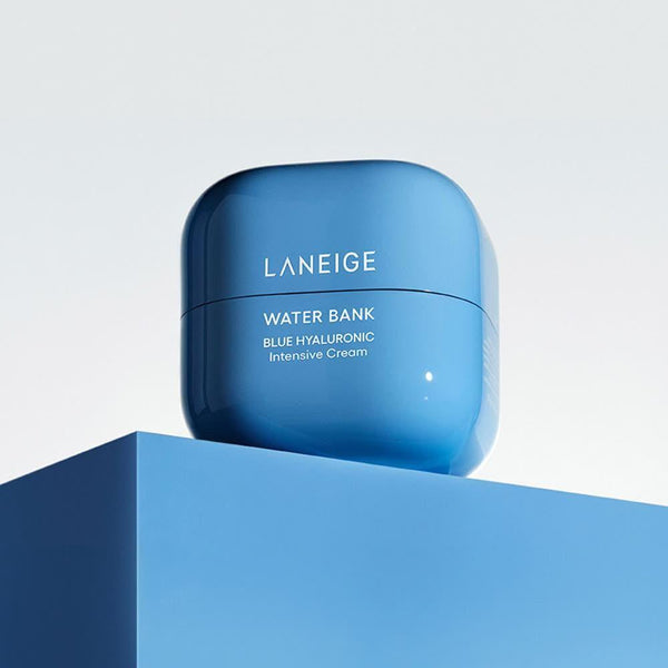 LANEIGE Water Bank Blue Hyaluronic Intensive Cream - 20ml | Repair & Hydration for Extremely Dry Skin - Glam Global UKLANEIGE